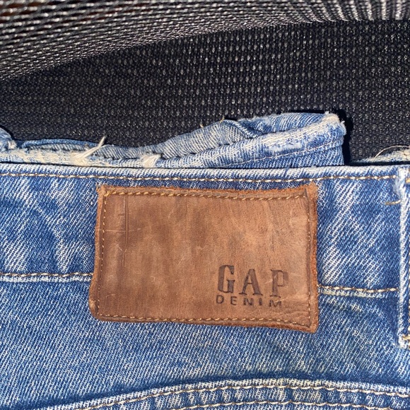 Mickey Mouse embroidery Gap Denim Jeans - Picture 3 of 7